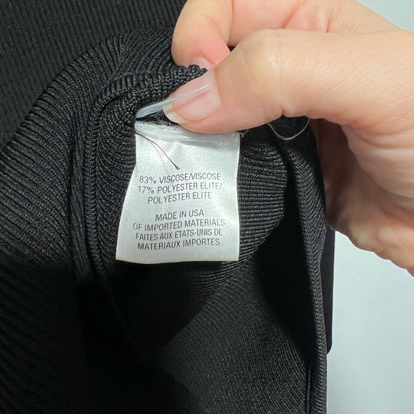 Cushnie Et Ochs - Vivienne Asymmetric Body Suit in Black - Picture 8 of 9